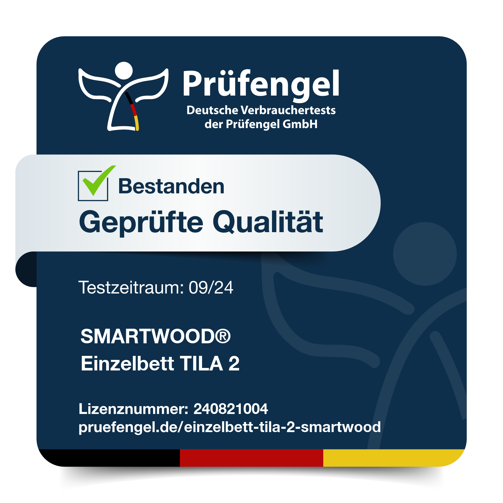 Qualitätszertifikat Prüfengel